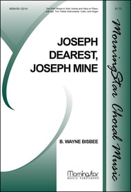 Joseph Dearest Joseph Mine-Singer Two-Part Mixed choral sheet music cover Thumbnail